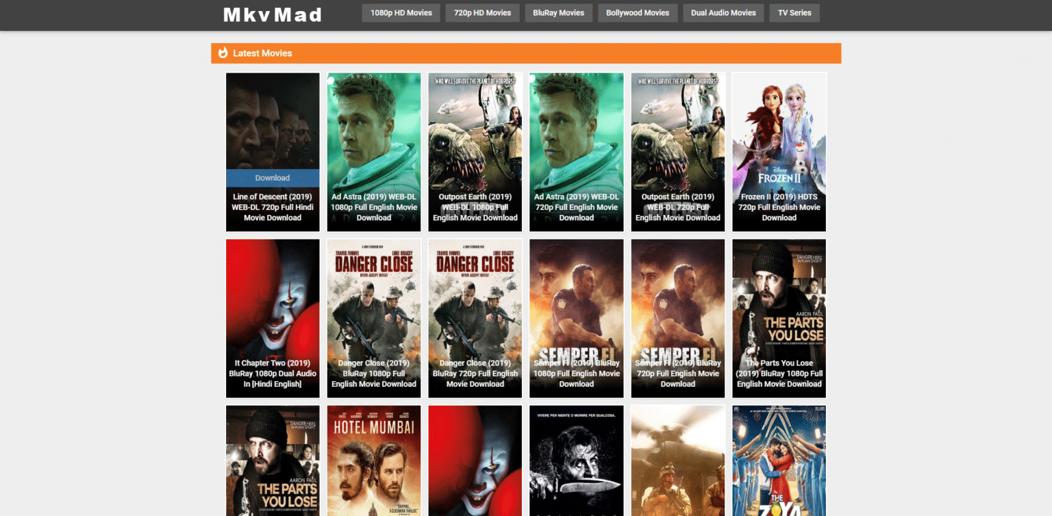 mkv movie free download sites