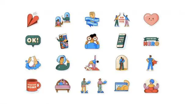 WhatsApp Messenger New Sticker Pack – World Health Center