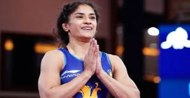 Vinesh Phogat beats Vanesa Kaladzinskaya to win gold in Ukraine wrestling event