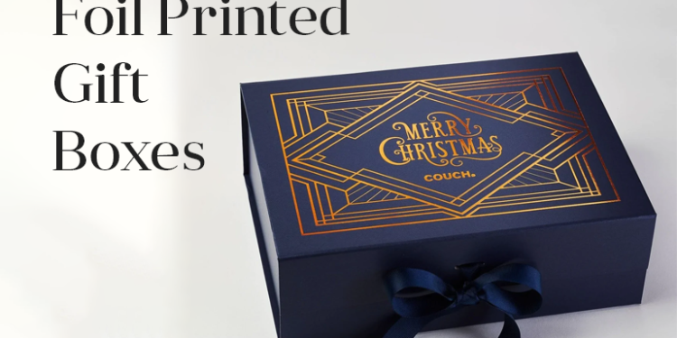 foil printed gift boxes